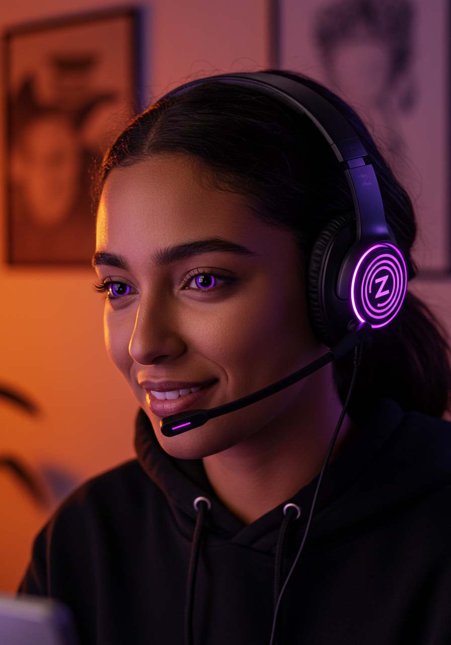 AI voice agent taking a call